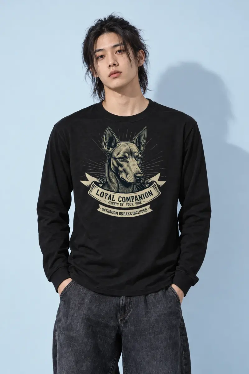 "Loyal Companion" Unisex Longsleeve T-shirt