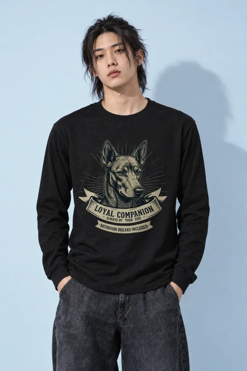 "Loyal Companion" Unisex Longsleeve T-shirt