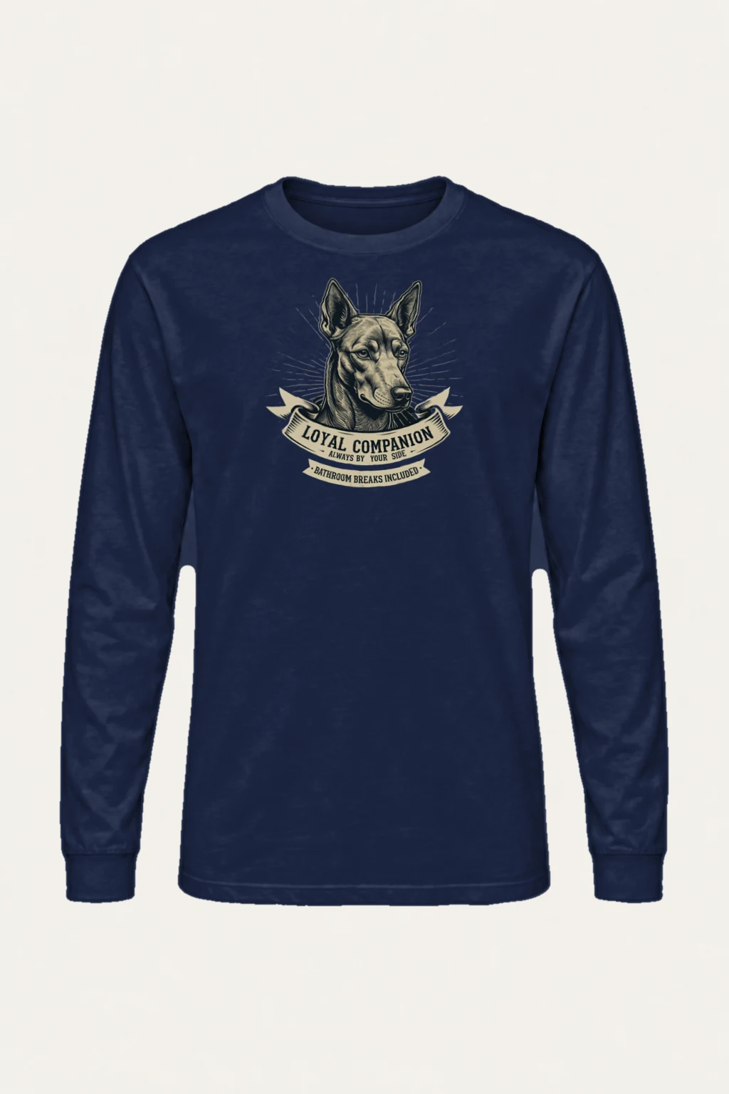 "Loyal Companion" Unisex Longsleeve T-shirt | Gildan 2400