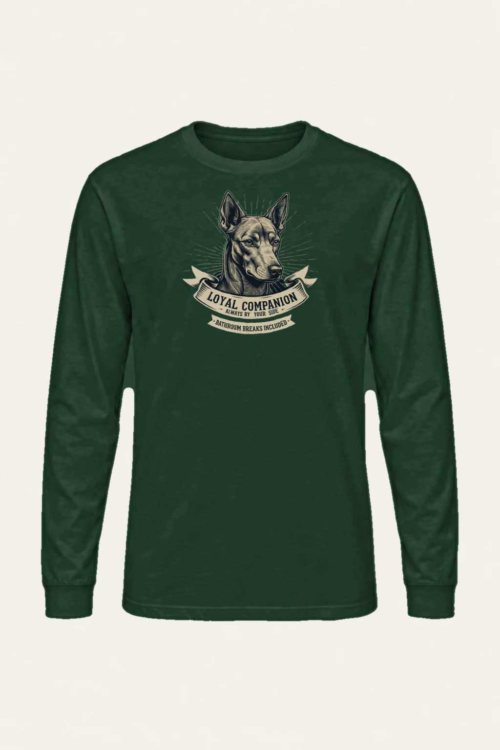 "Loyal Companion" Unisex Longsleeve T-shirt | Gildan 2400