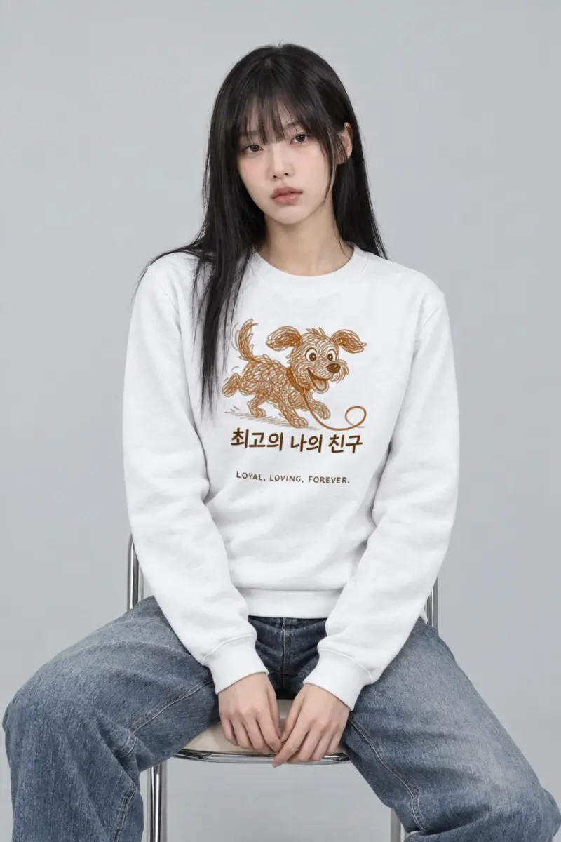 "Loyal Loving Forever" Heavy Blend Unisex Crewneck Sweatshirt