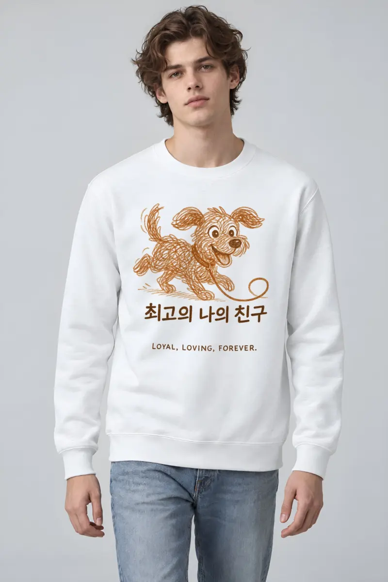 "Loyal Loving Forever" Heavy Blend Unisex Crewneck Sweatshirt