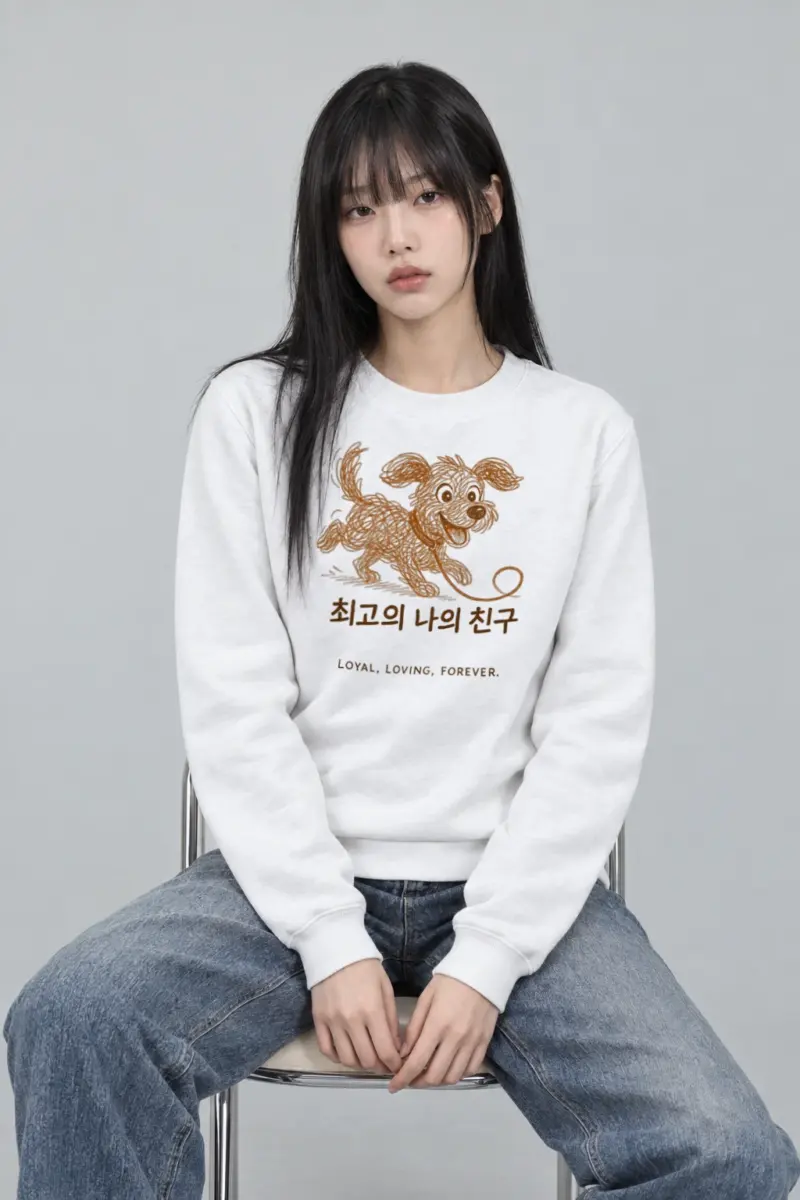 "Loyal Loving Forever" Heavy Blend Unisex Crewneck Sweatshirt