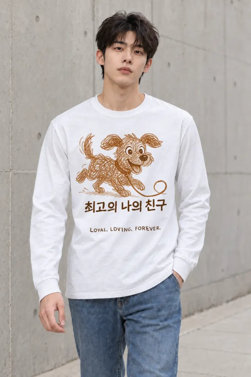 "Loyal Loving Forever" Unisex Longsleeve T-shirt | Gildan 2400