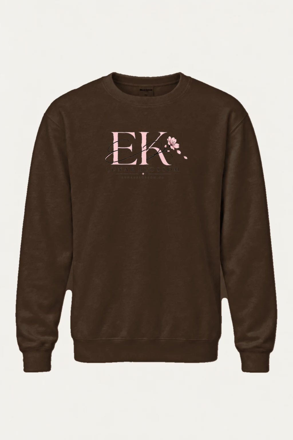 "Lunar Blossom" Heavy Blend Unisex Crewneck Sweatshirt | Gildan 18000