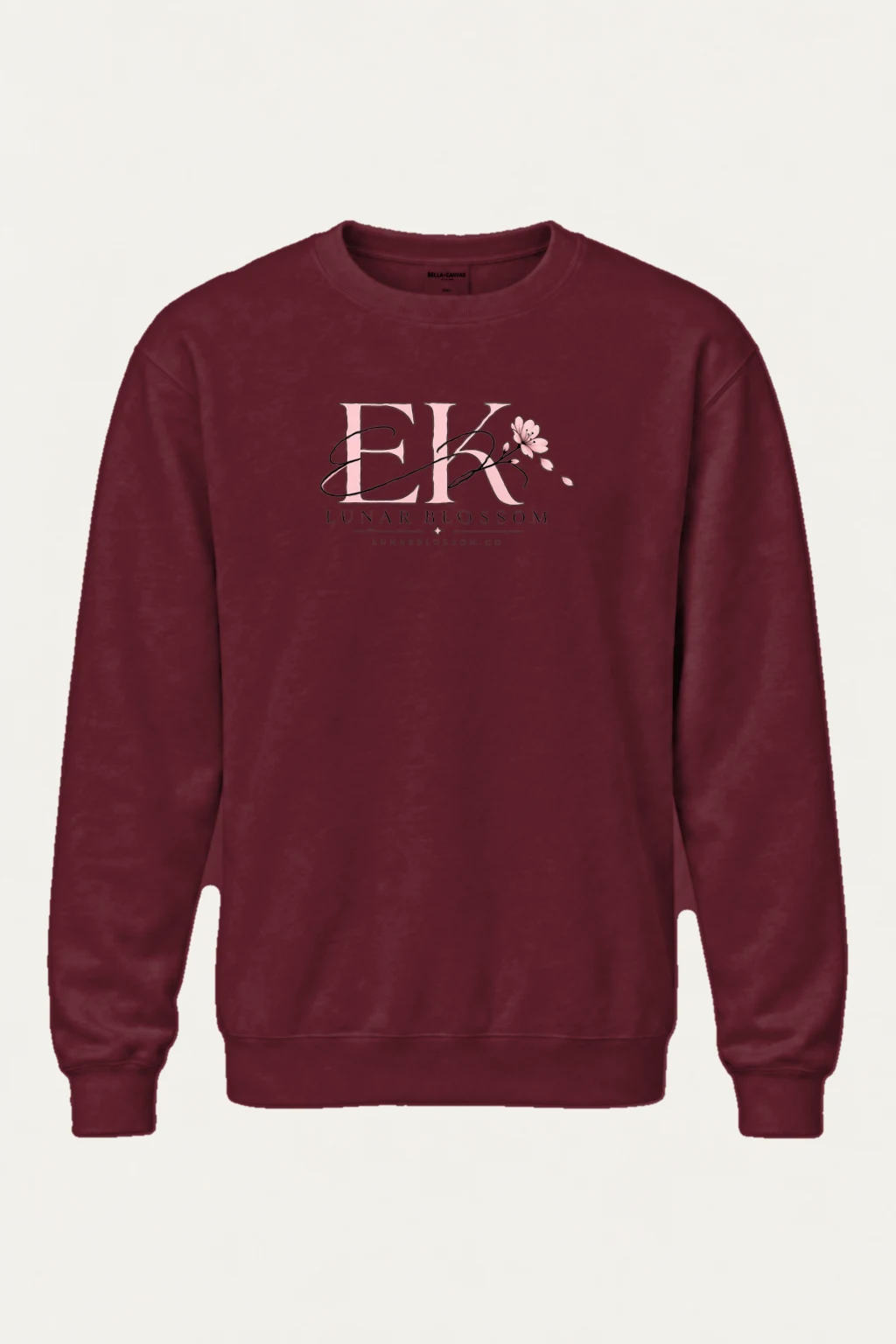 "Lunar Blossom" Heavy Blend Unisex Crewneck Sweatshirt | Gildan 18000