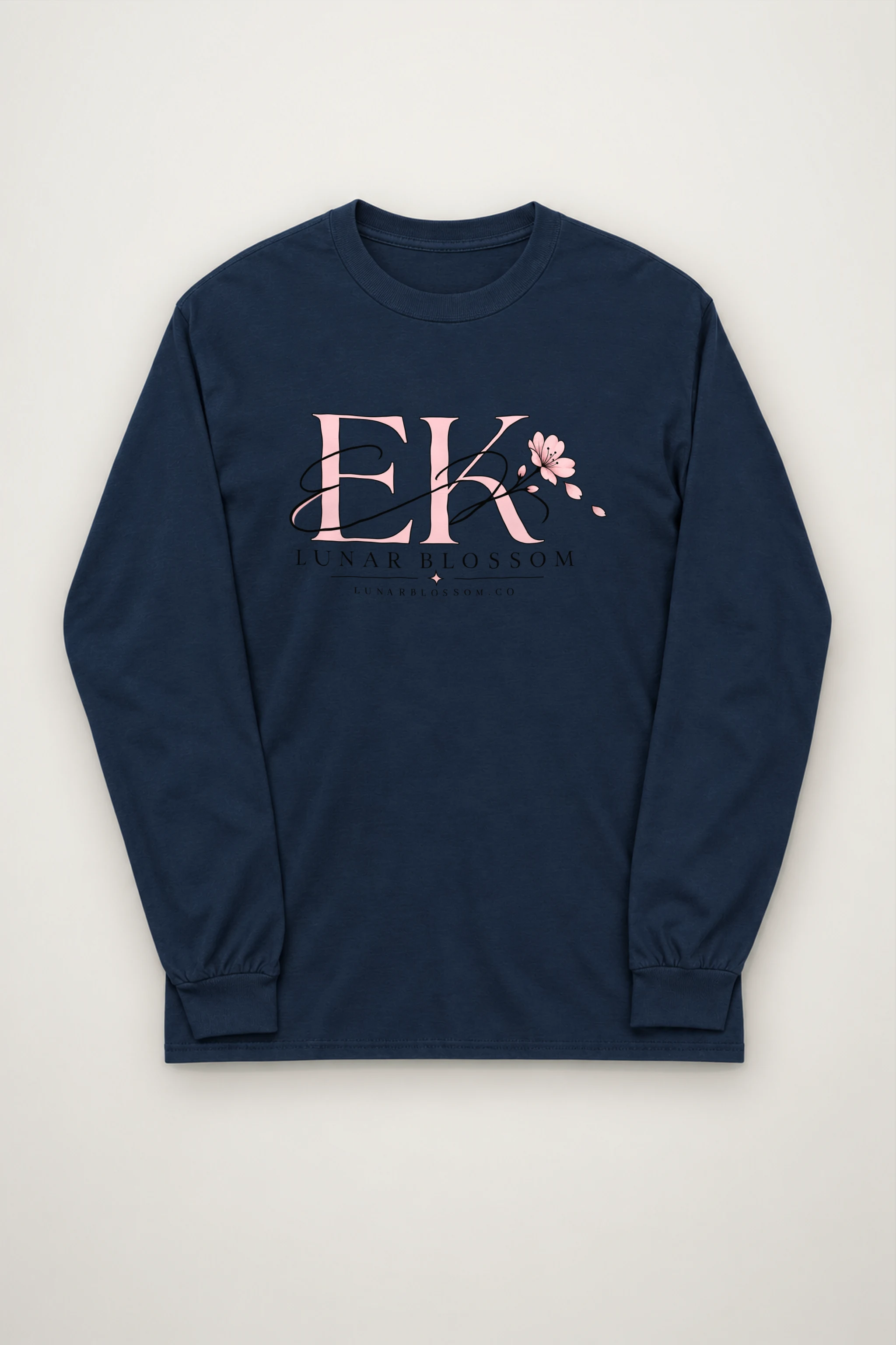 "Lunar Blossom" Unisex Longsleeve T-shirt