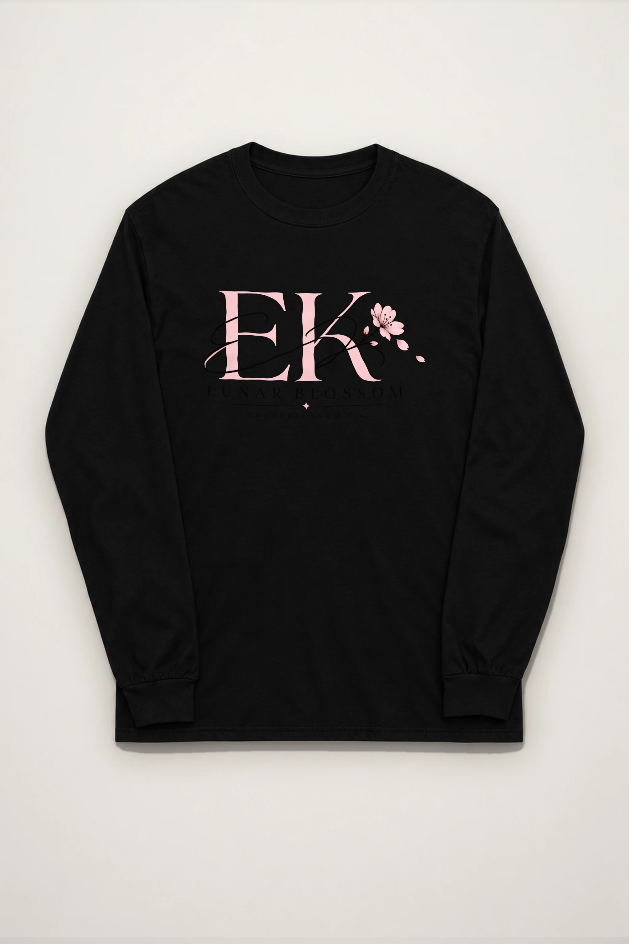 "Lunar Blossom" Unisex Longsleeve T-shirt