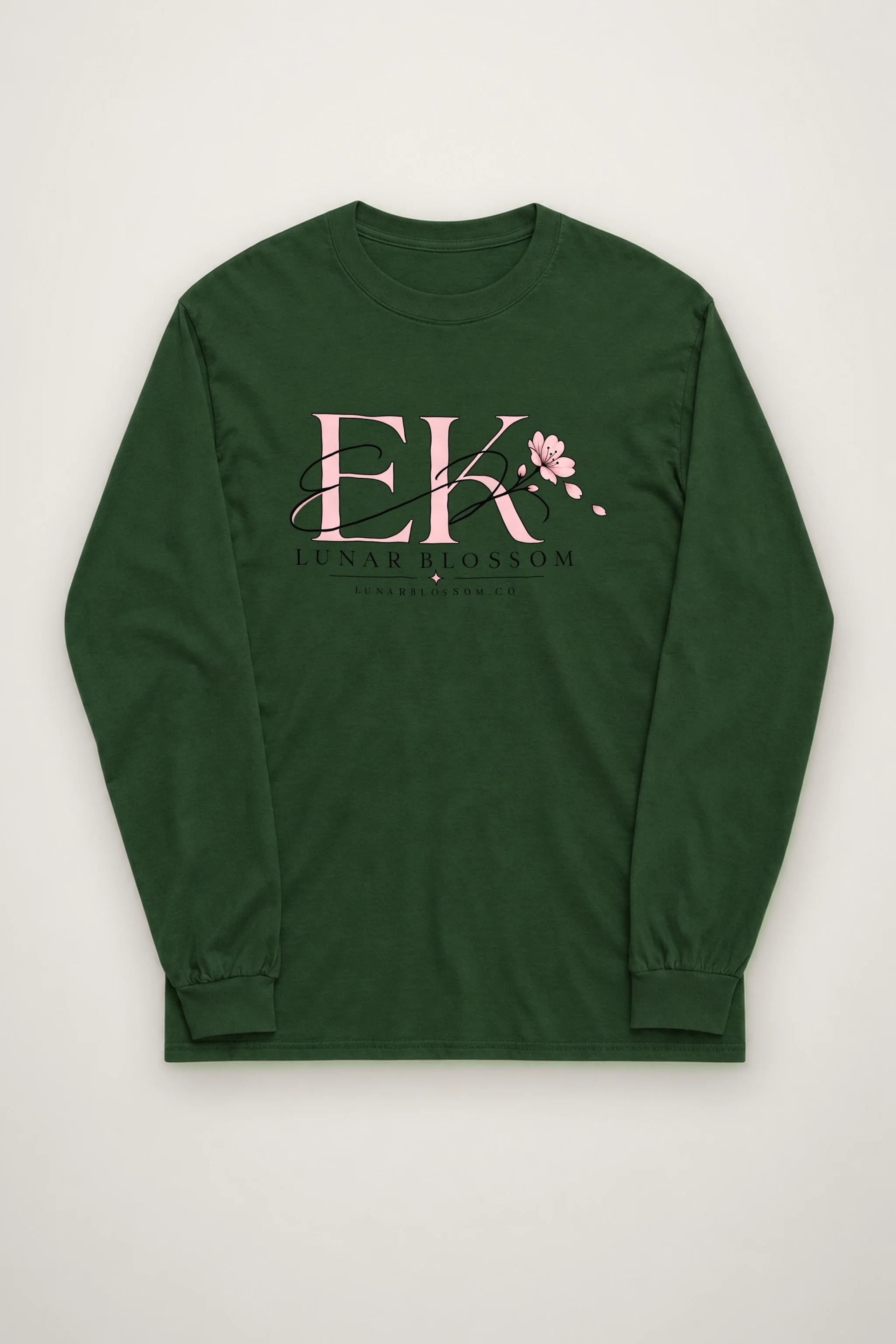 "Lunar Blossom" Unisex Longsleeve T-shirt