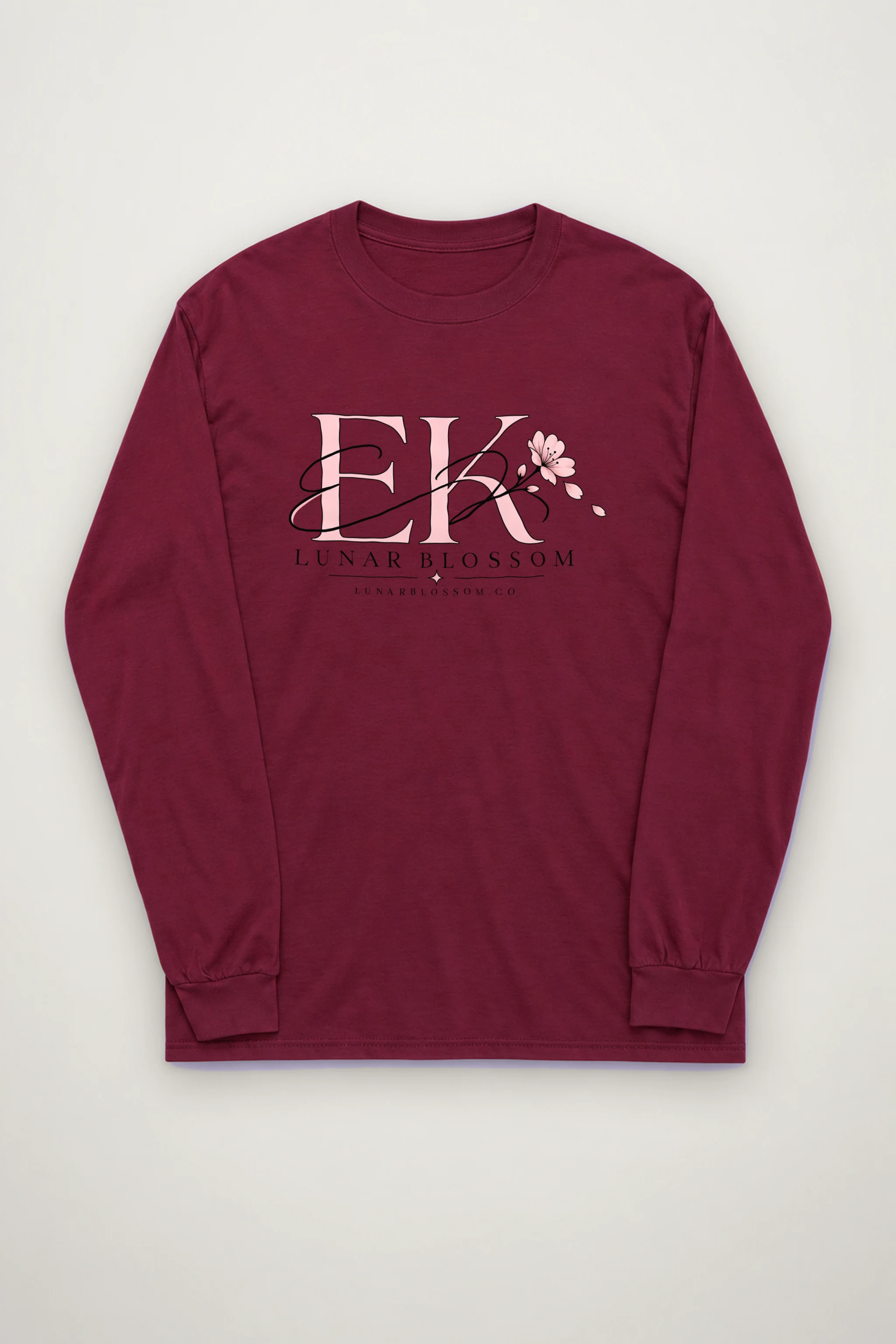 "Lunar Blossom" Unisex Longsleeve T-shirt