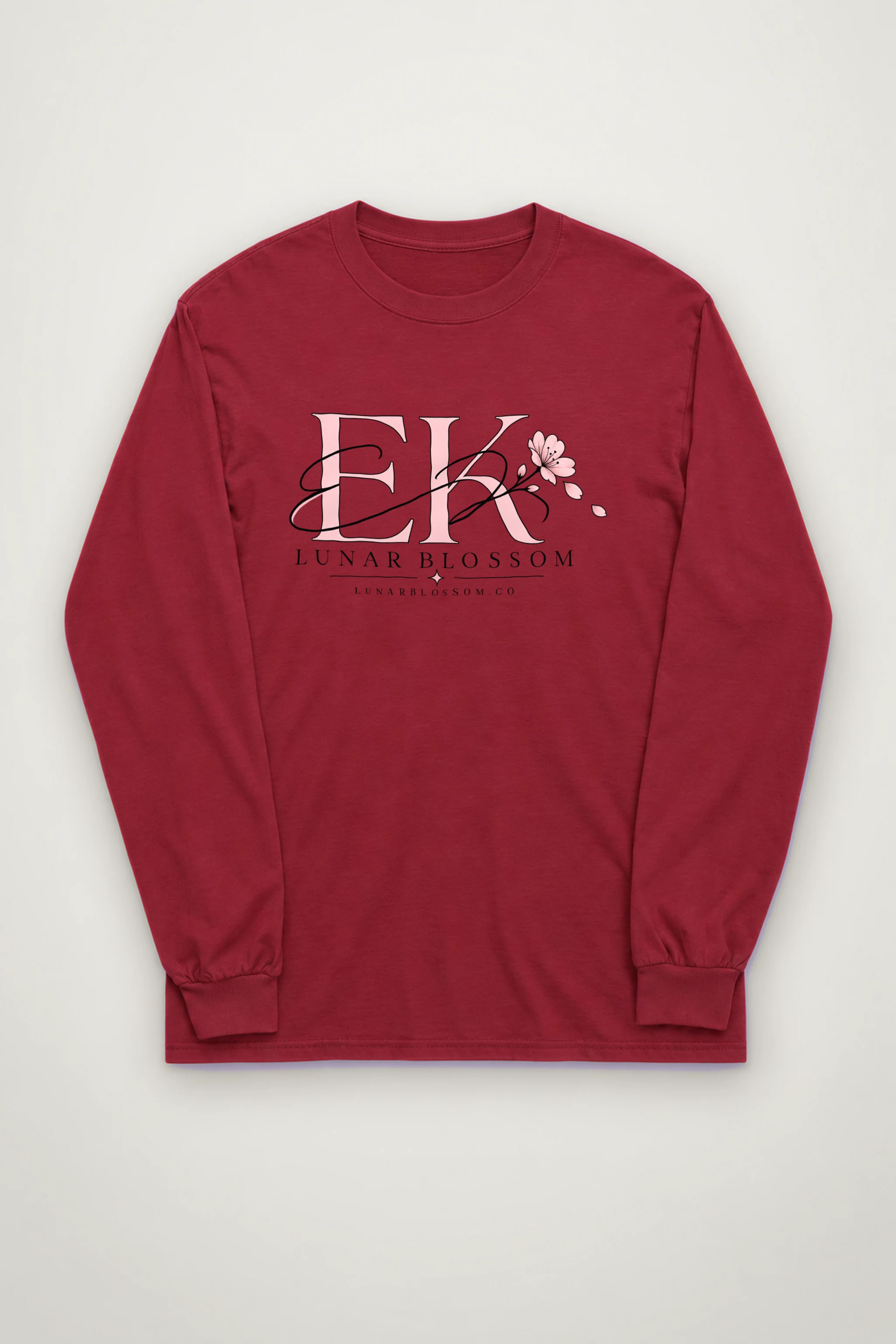 "Lunar Blossom" Unisex Longsleeve T-shirt