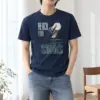 "Lunar Departure" Heavyweight Unisex Crewneck T-shirt