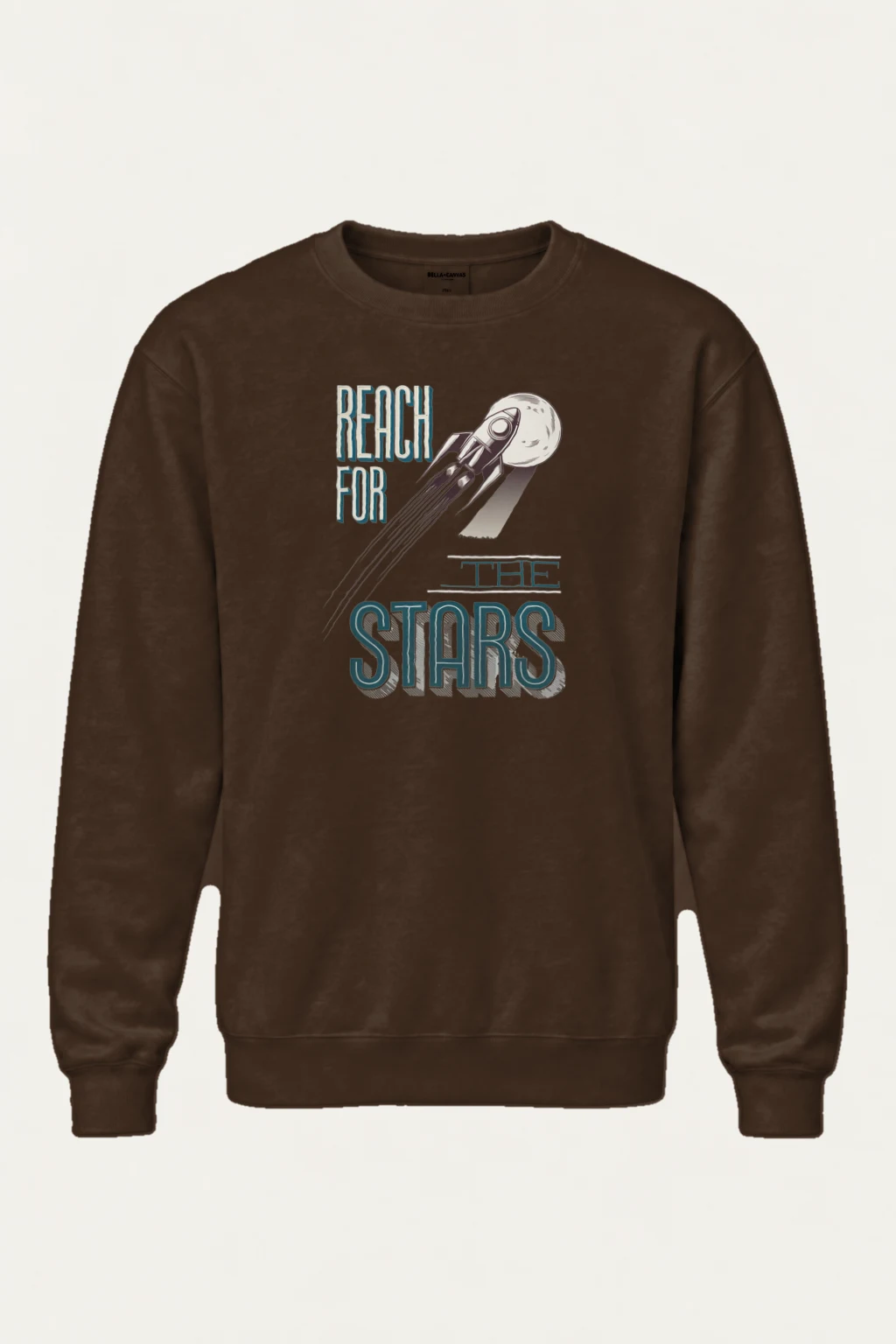 "Lunar Launch" Heavy Blend Unisex Crewneck Sweatshirt | Gildan 18000