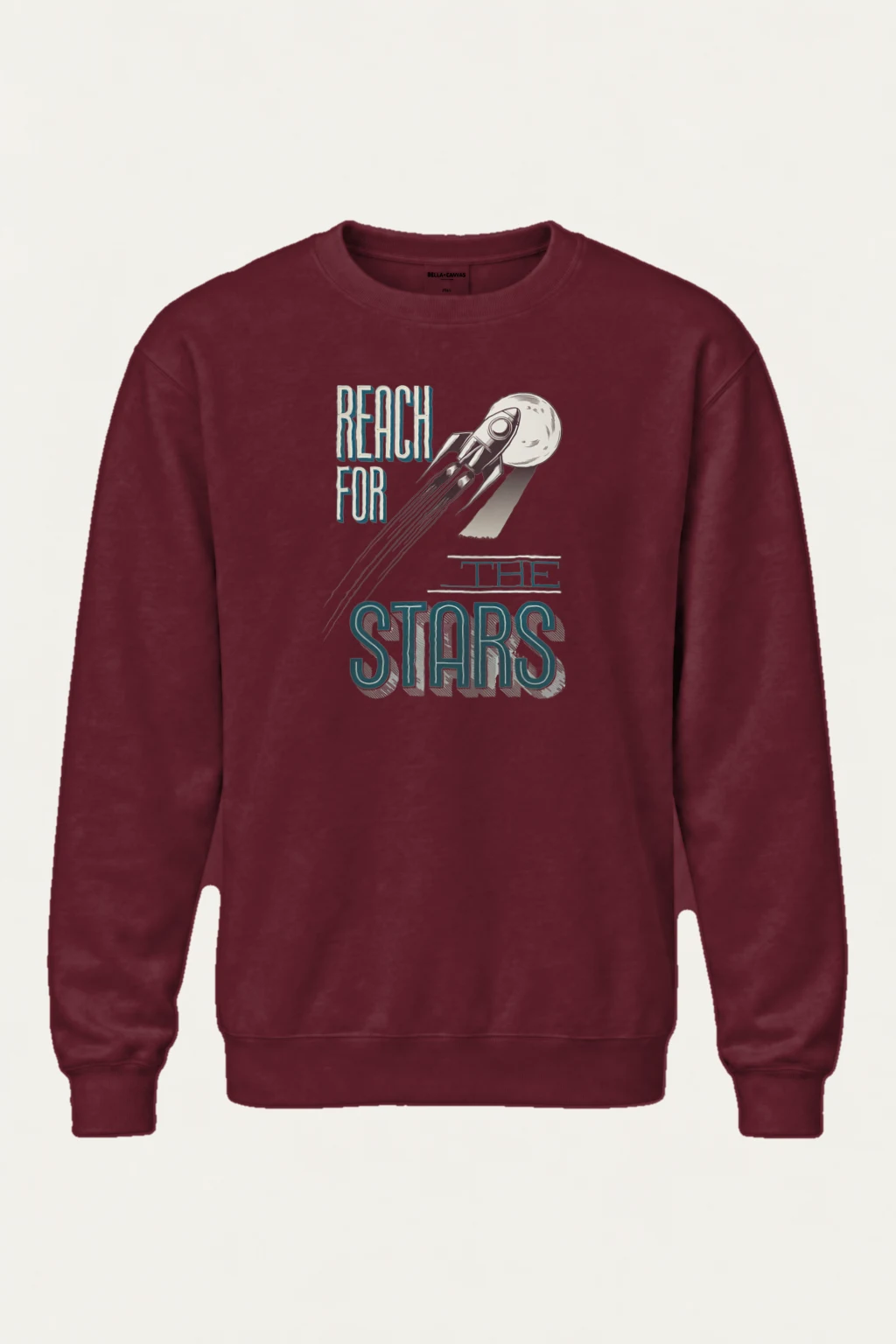 "Lunar Launch" Heavy Blend Unisex Crewneck Sweatshirt | Gildan 18000