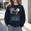 "Lunar Launch" Heavy Blend Unisex Crewneck Sweatshirt | Gildan 18000