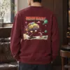 "Lunar Rabbit Rocket" Heavy Blend Unisex Crewneck Sweatshirt | Gildan 18000