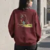 "Lunar Wreck Explorer" Heavy Blend Unisex Crewneck Sweatshirt | Gildan 18000