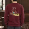 "Lunar Wreck Explorer" Heavy Blend Unisex Crewneck Sweatshirt