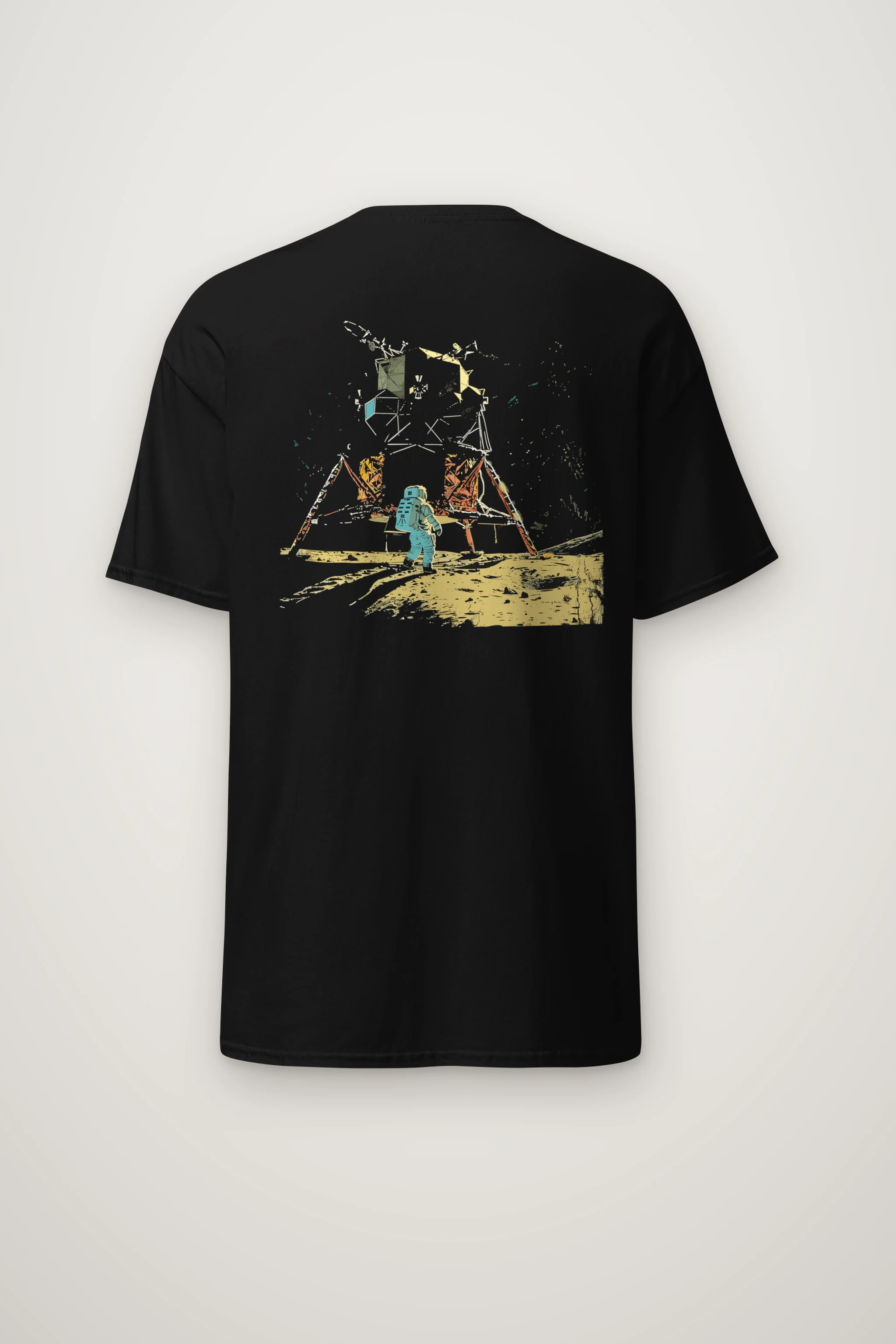 "Lunar Wreck Explorer" Heavyweight Unisex Crewneck T-shirt