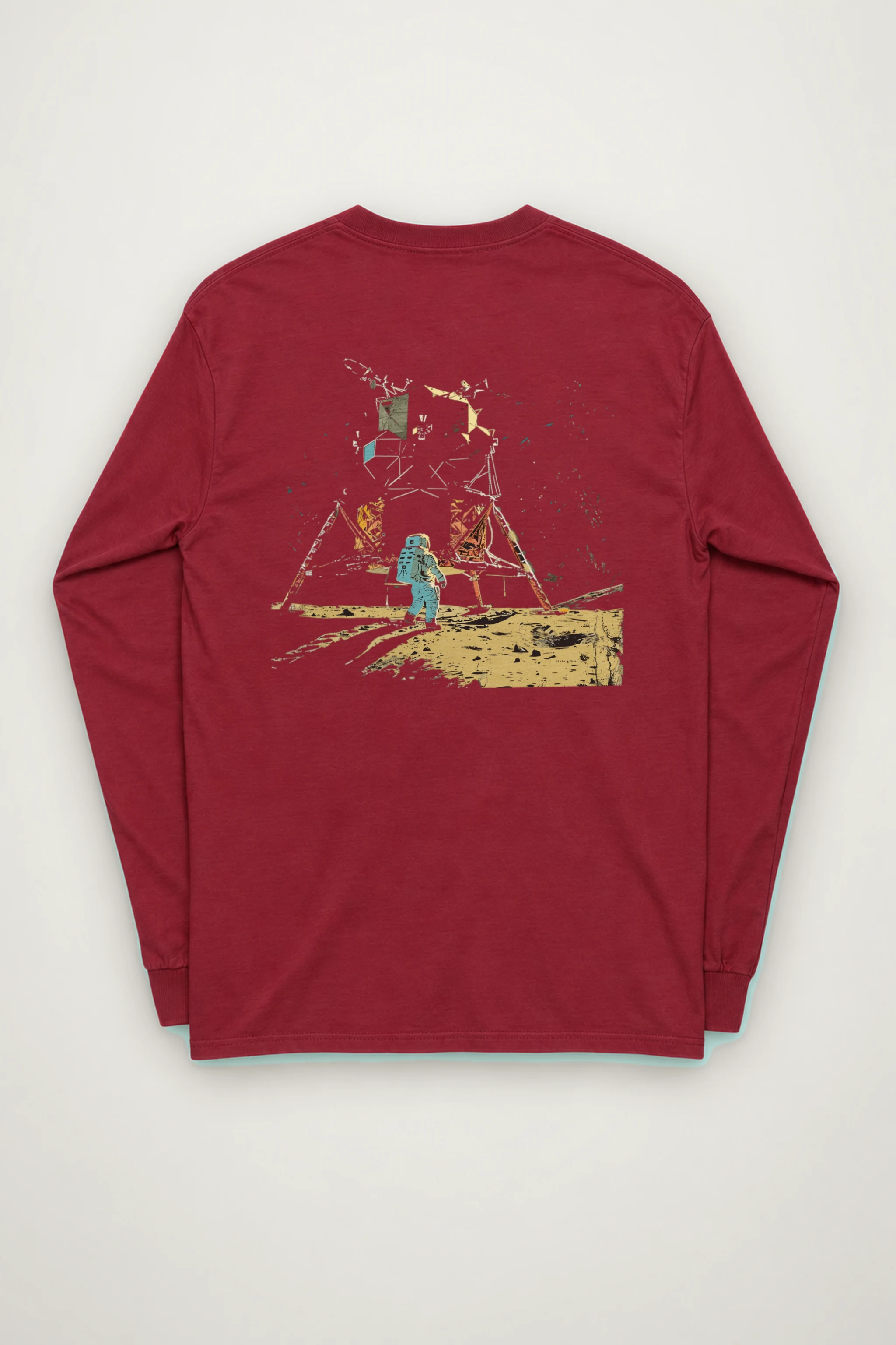 "Lunar Wreck Explorer" Unisex Longsleeve T-shirt
