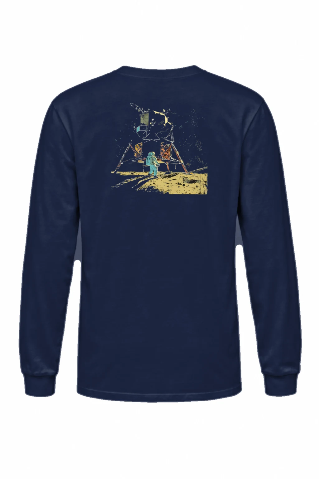 "Lunar Wreck Explorer" Unisex Longsleeve T-shirt | Gildan 2400