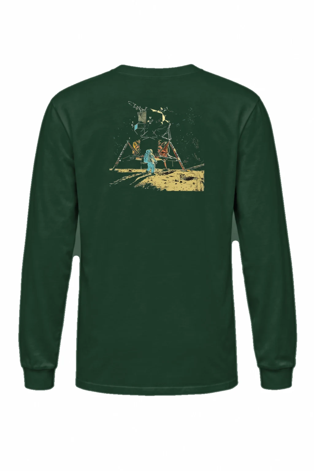 "Lunar Wreck Explorer" Unisex Longsleeve T-shirt | Gildan 2400