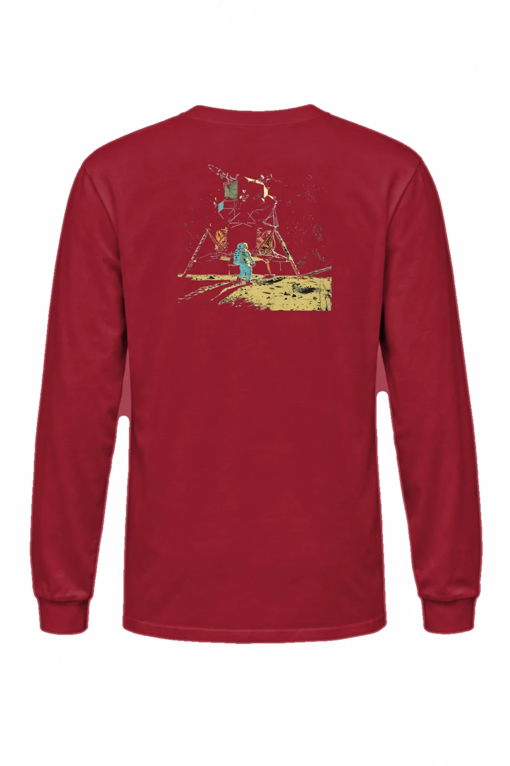 "Lunar Wreck Explorer" Unisex Longsleeve T-shirt | Gildan 2400