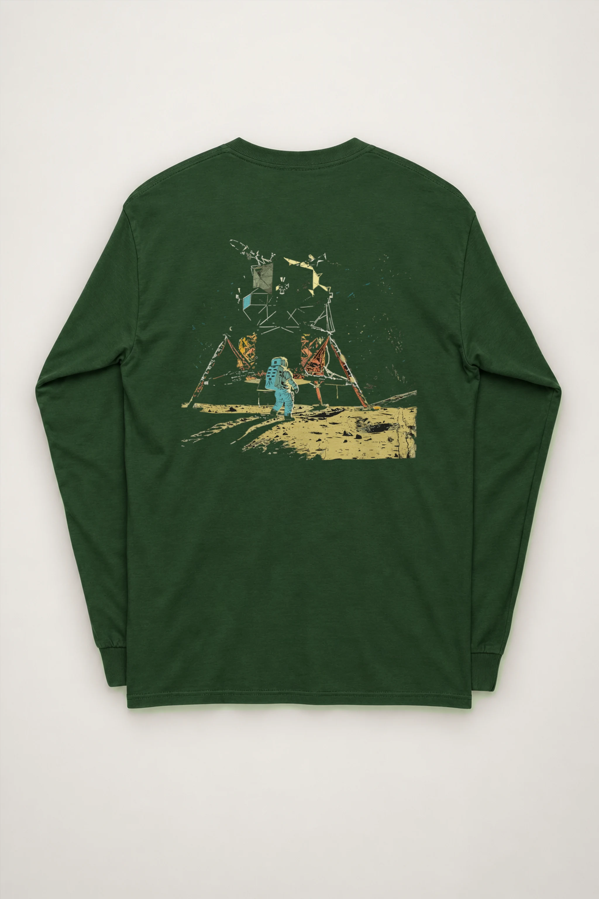 "Lunar Wreck Explorer" Unisex Longsleeve T-shirt