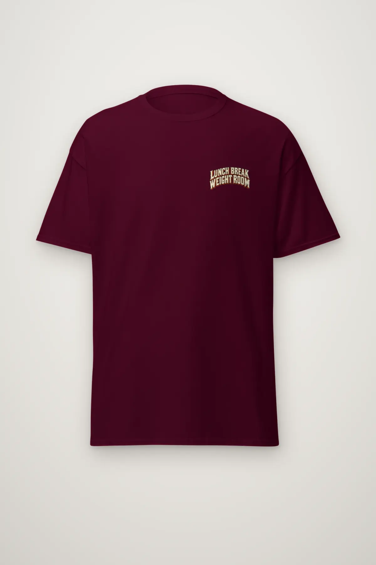 "Lunch Break Weight Room" Heavyweight Unisex Crewneck T-shirt