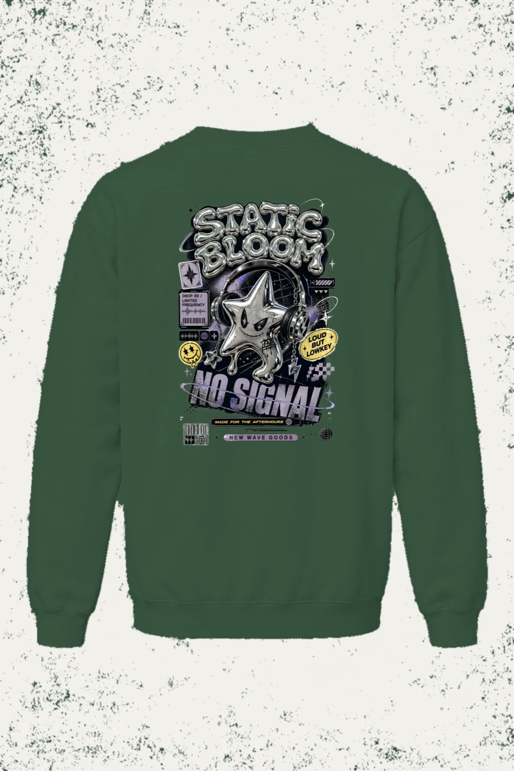 "Made For The Afterhours" Unisex Sponge Fleece Crewneck Sweatshirt | Bella + Canvas 3901