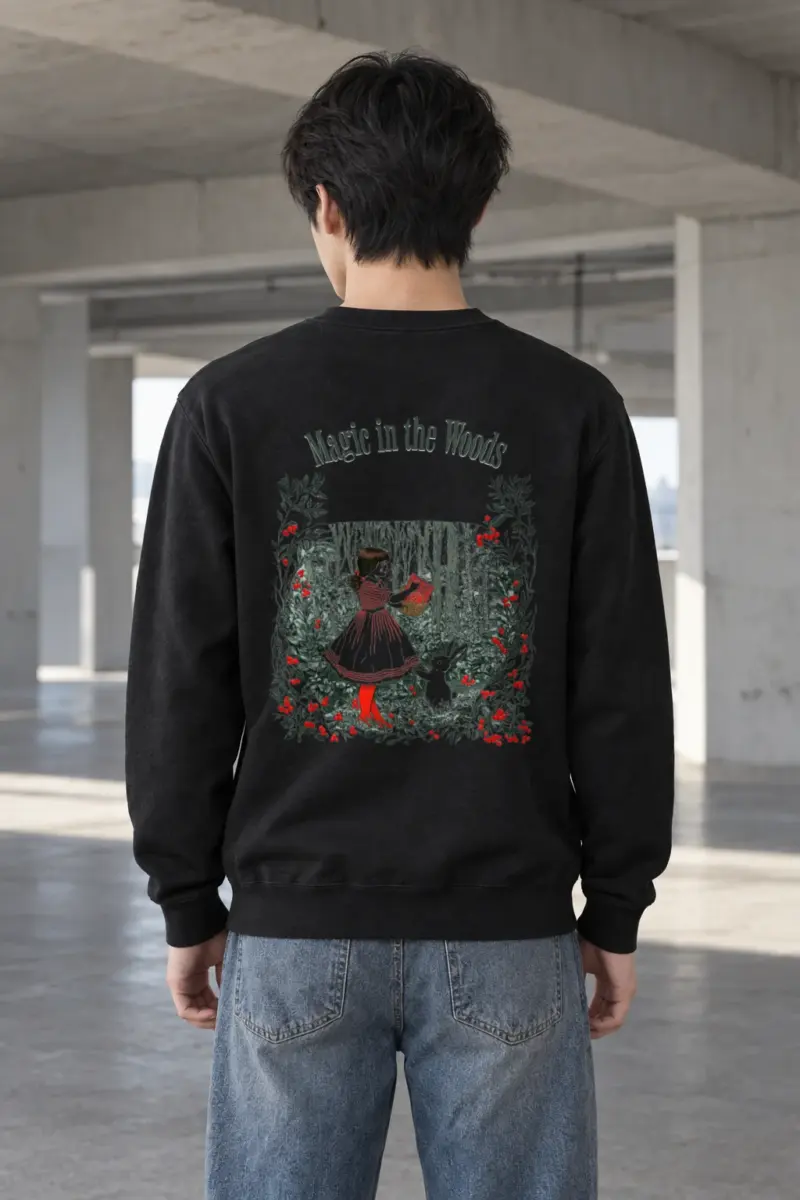 "Magic In The Woods" Heavy Blend Unisex Crewneck Sweatshirt