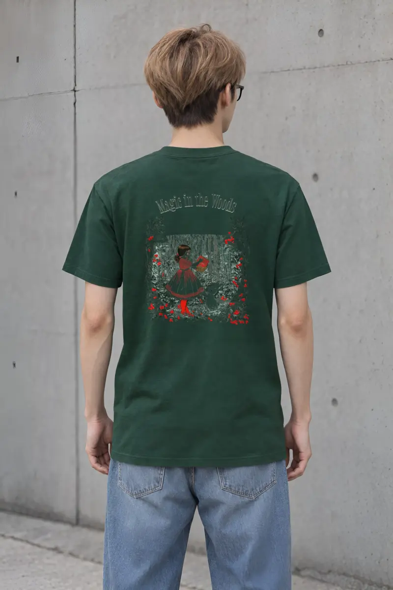 "Magic In The Woods" Heavyweight Unisex Crewneck T-shirt