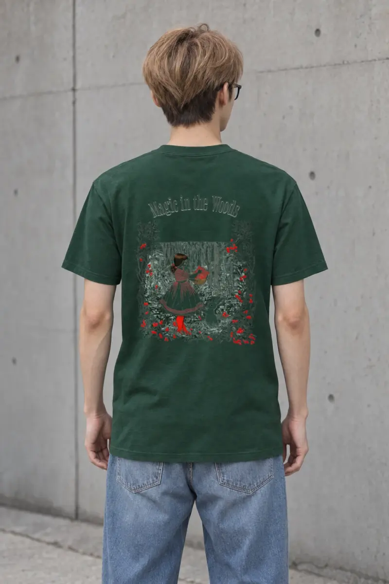 "Magic In The Woods" Heavyweight Unisex Crewneck T-shirt