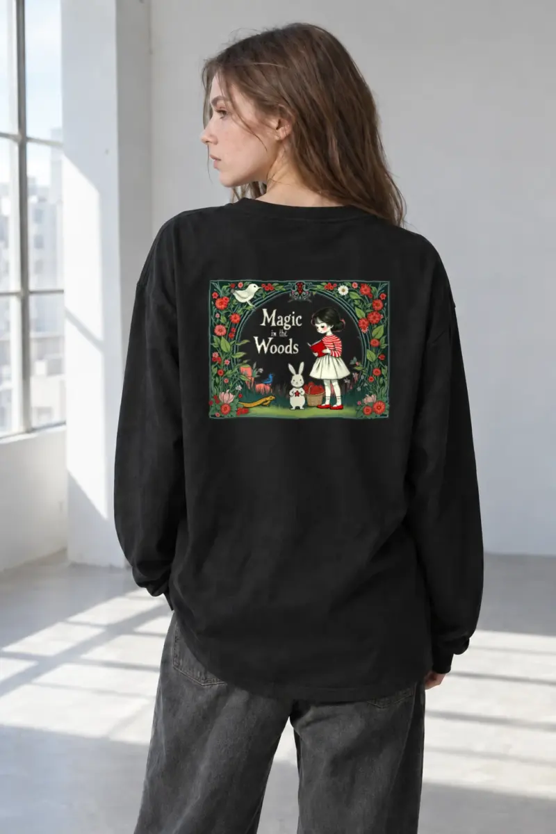 "Magic In The Woods" Unisex Longsleeve T-shirt | Gildan 2400