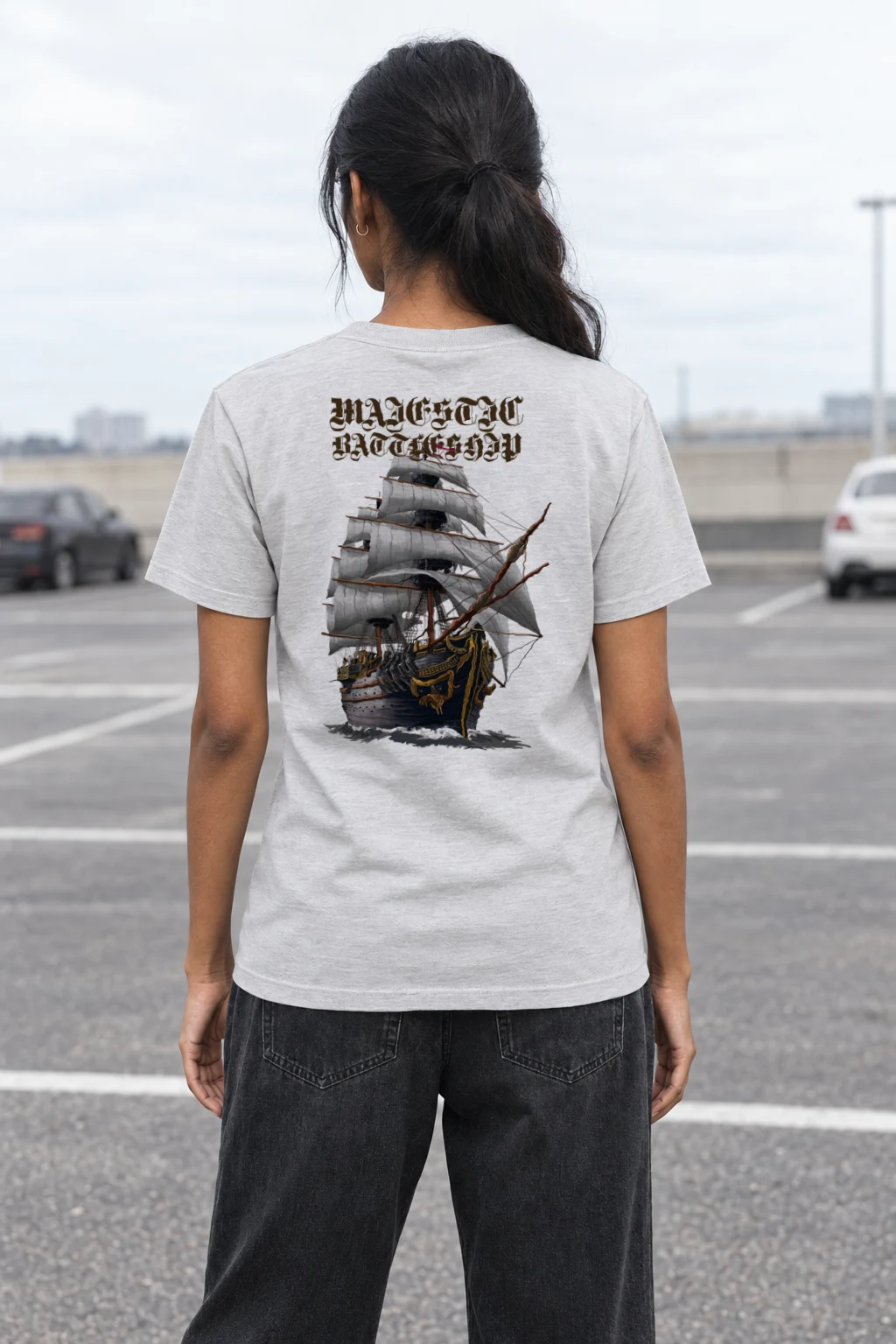 "Magical Adventure" Heavyweight Unisex Crewneck T-shirt | Gildan 5000