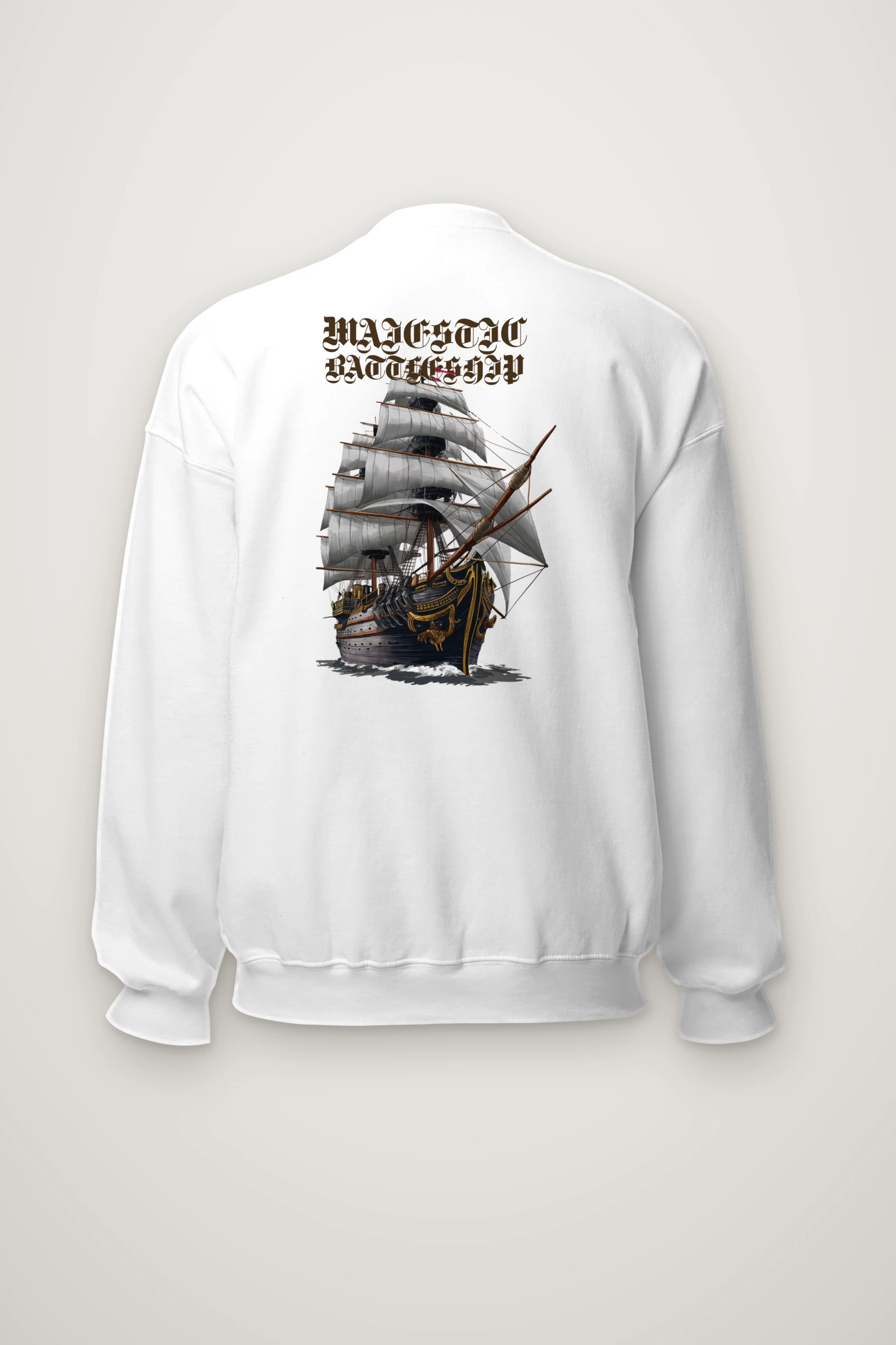 "Majestic Battleship" Heavy Blend Unisex Crewneck Sweatshirt