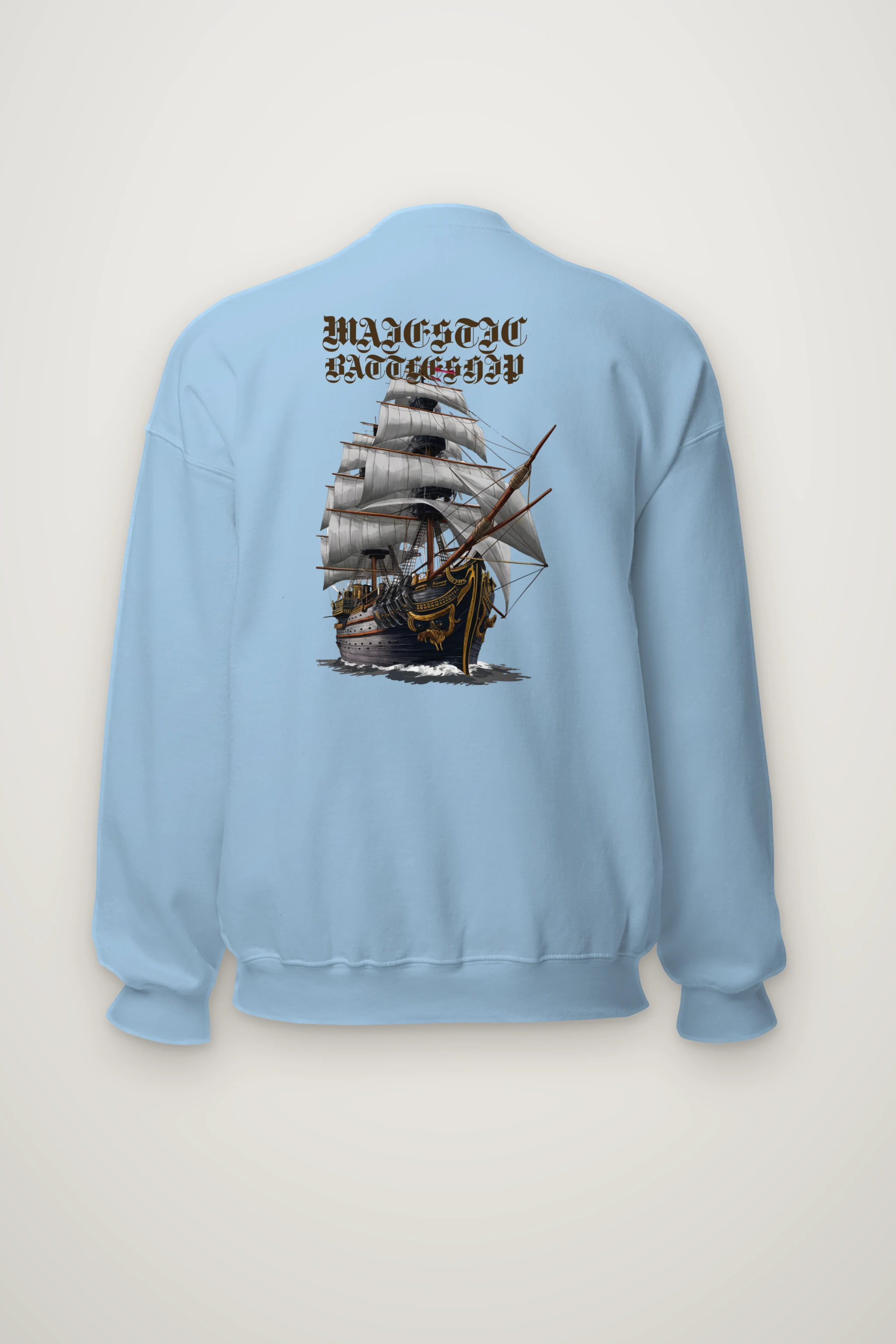 "Majestic Battleship" Heavy Blend Unisex Crewneck Sweatshirt