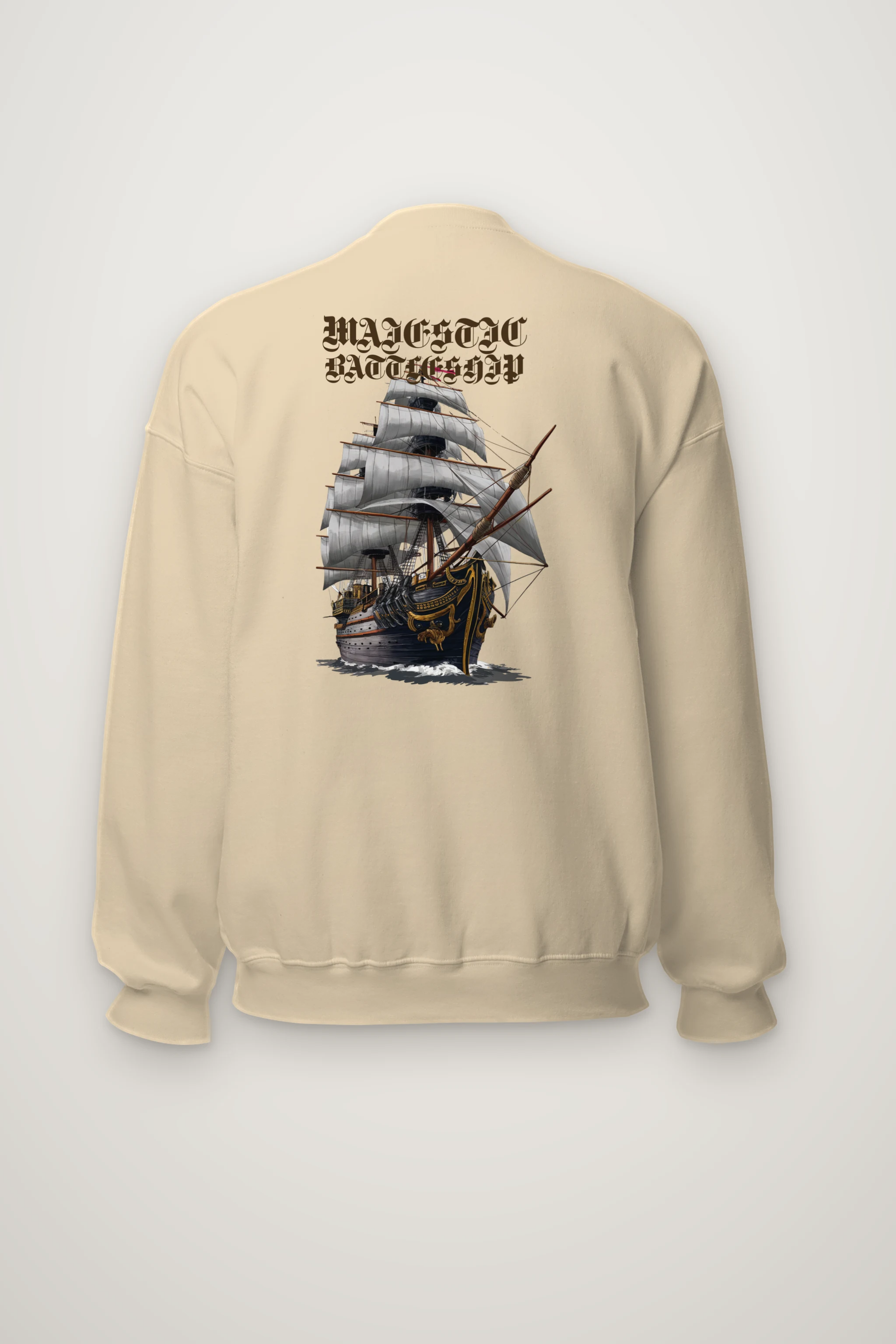 "Majestic Battleship" Heavy Blend Unisex Crewneck Sweatshirt