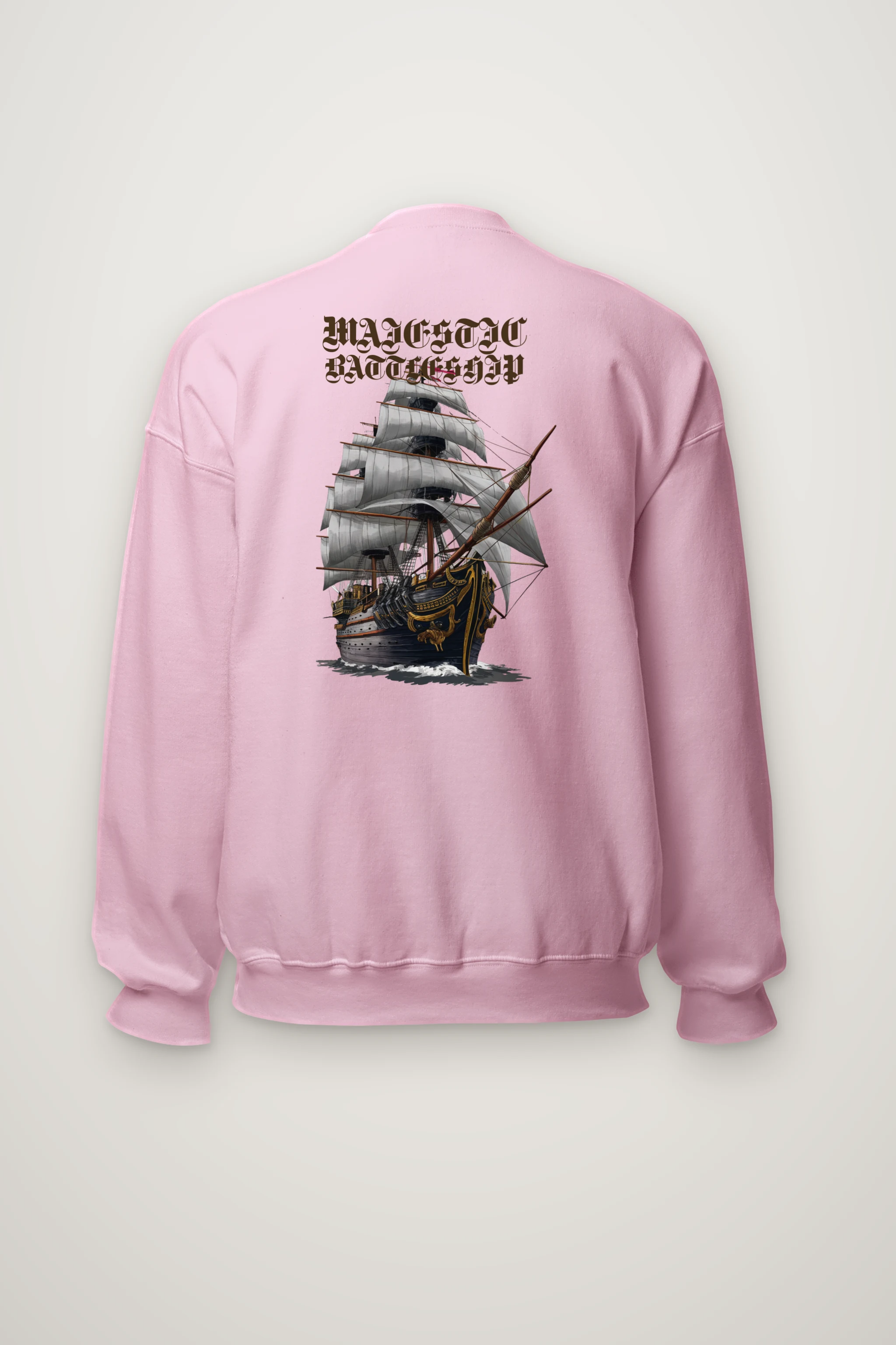 "Majestic Battleship" Heavy Blend Unisex Crewneck Sweatshirt