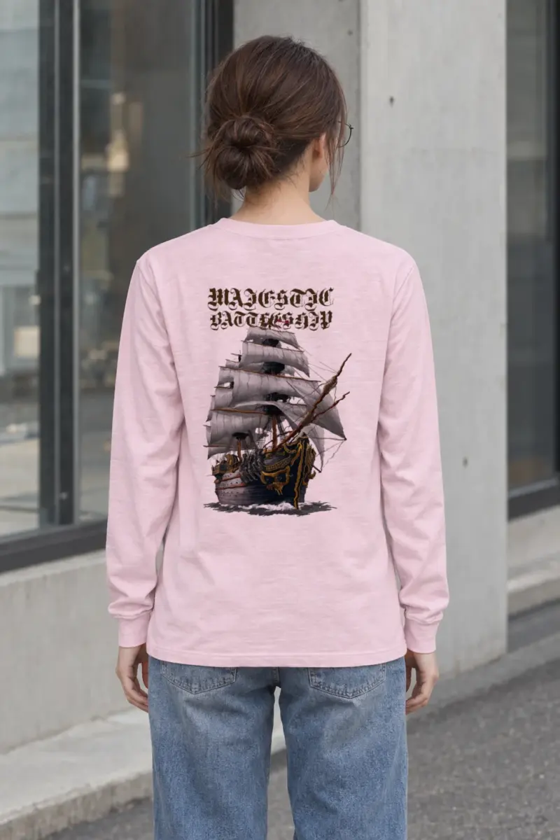 "Majestic Battleship" Unisex Longsleeve T-shirt