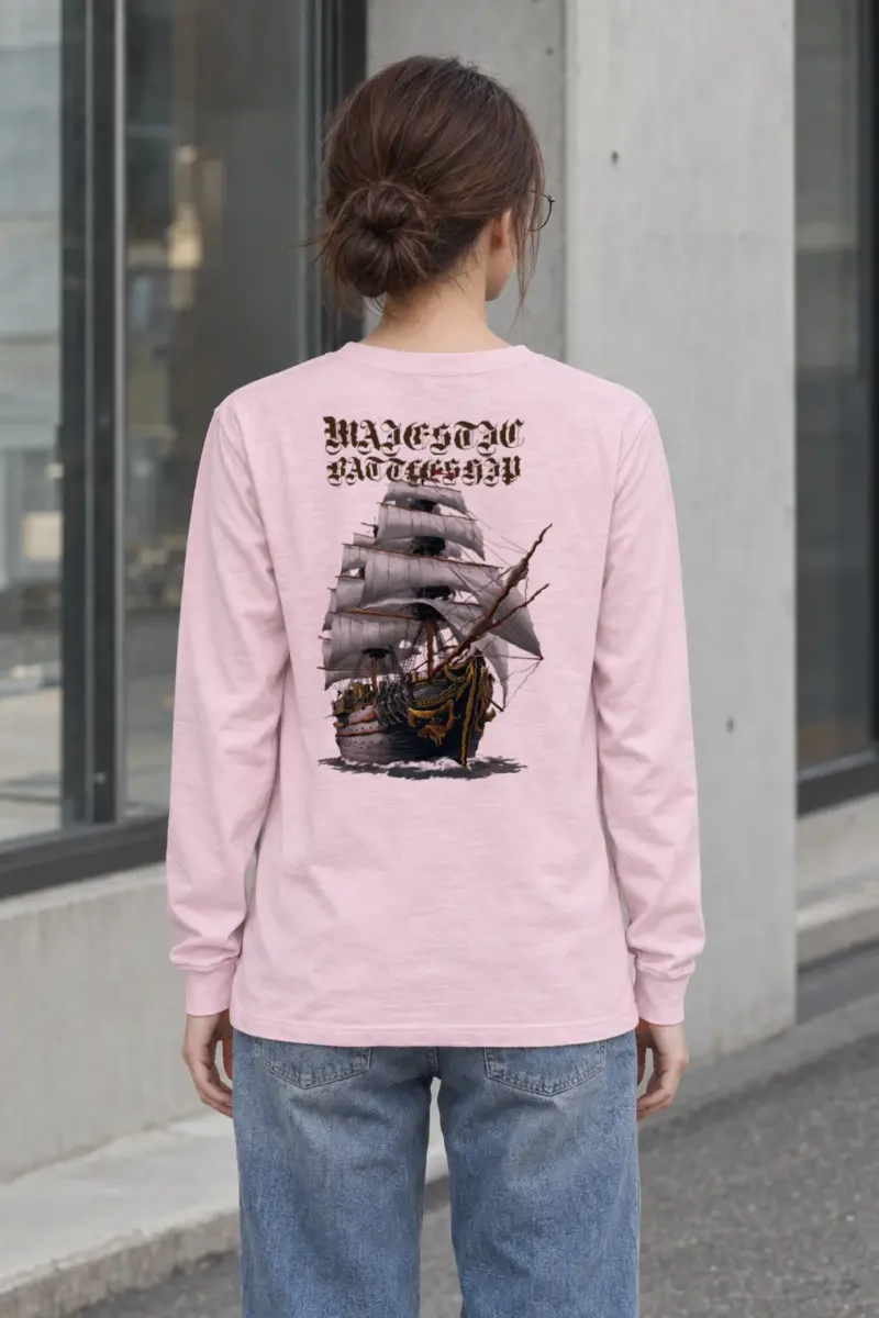"Majestic Battleship" Unisex Longsleeve T-shirt