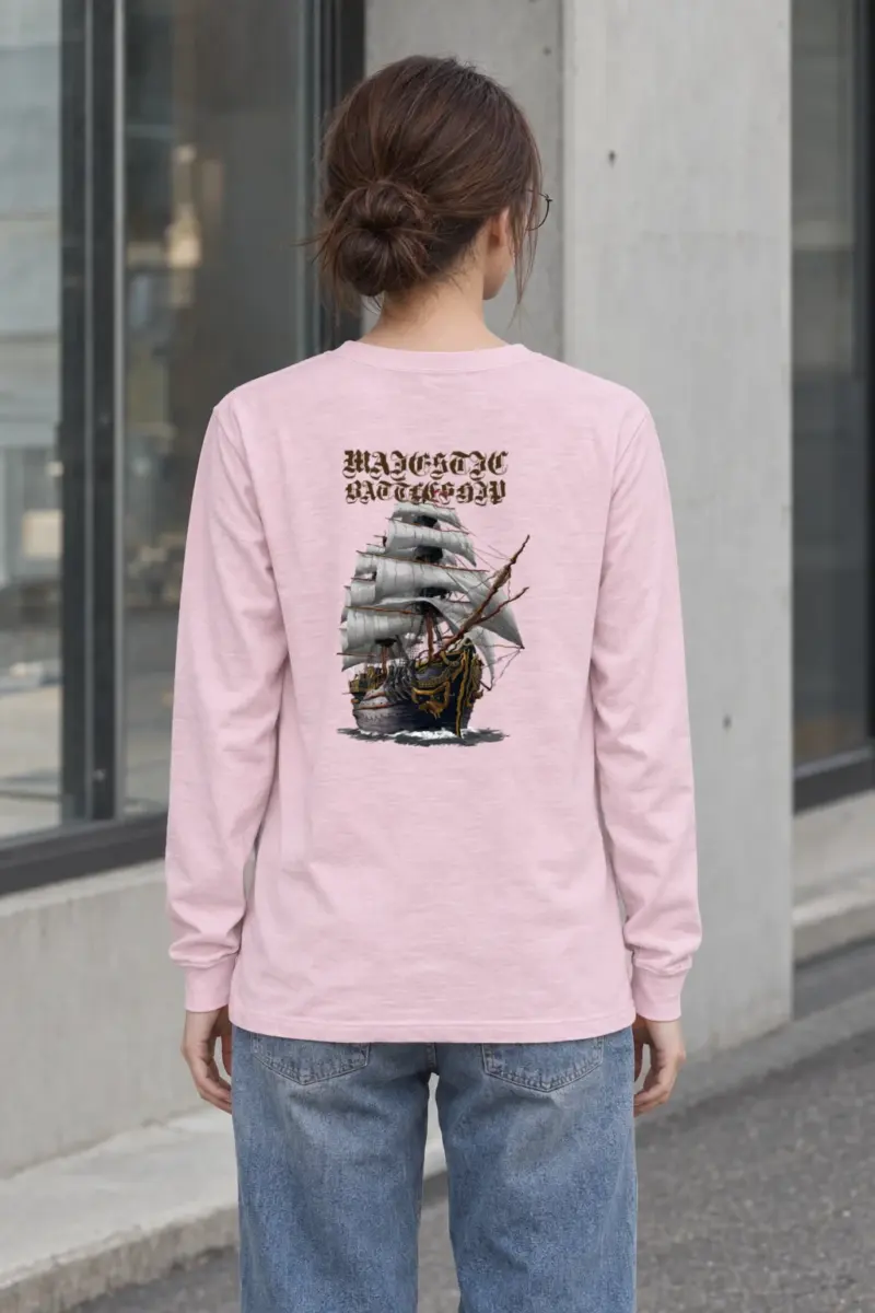 "Majestic Battleship" Unisex Longsleeve T-shirt
