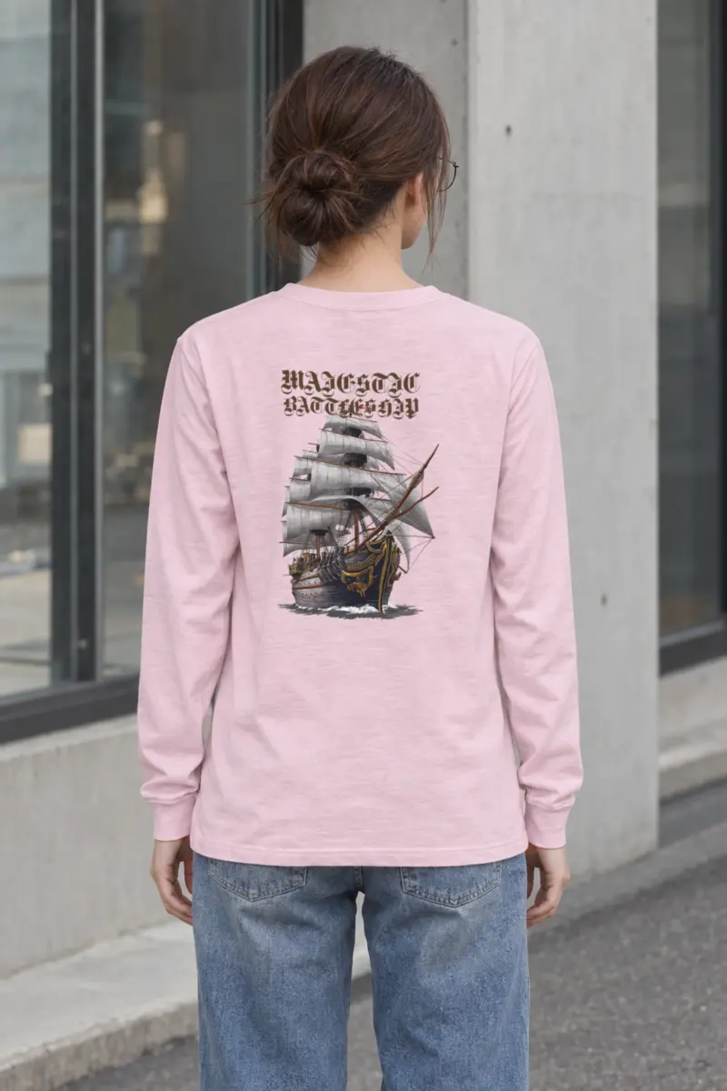 "Majestic Battleship" Unisex Longsleeve T-shirt