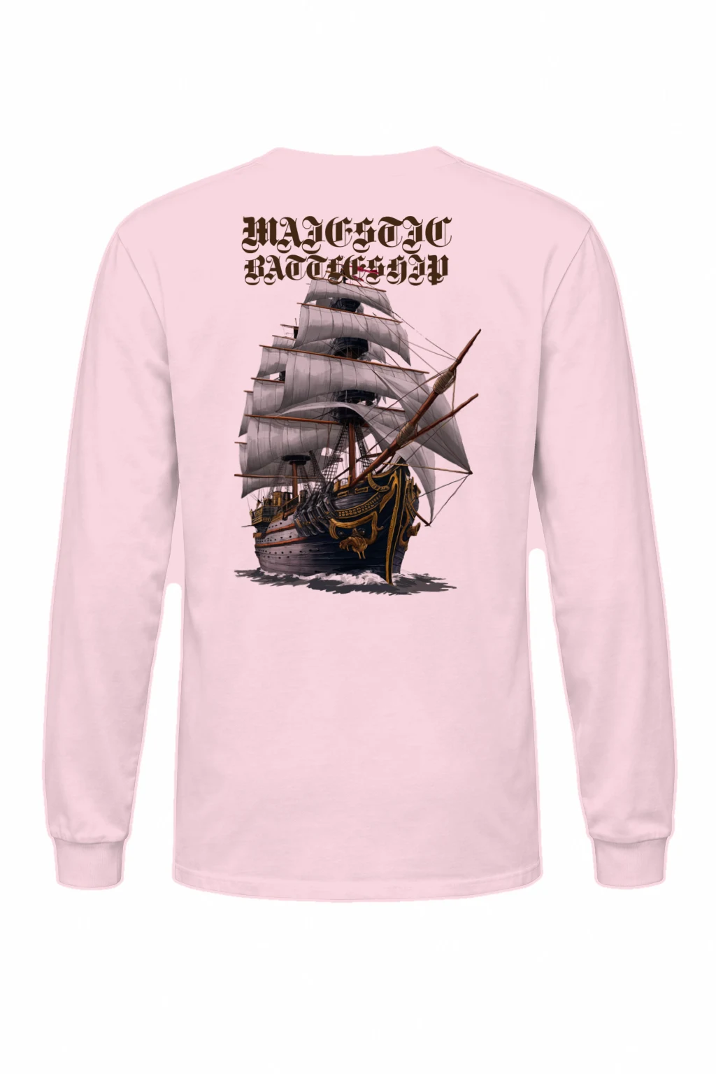 "Majestic Battleship" Unisex Longsleeve T-shirt | Gildan 2400