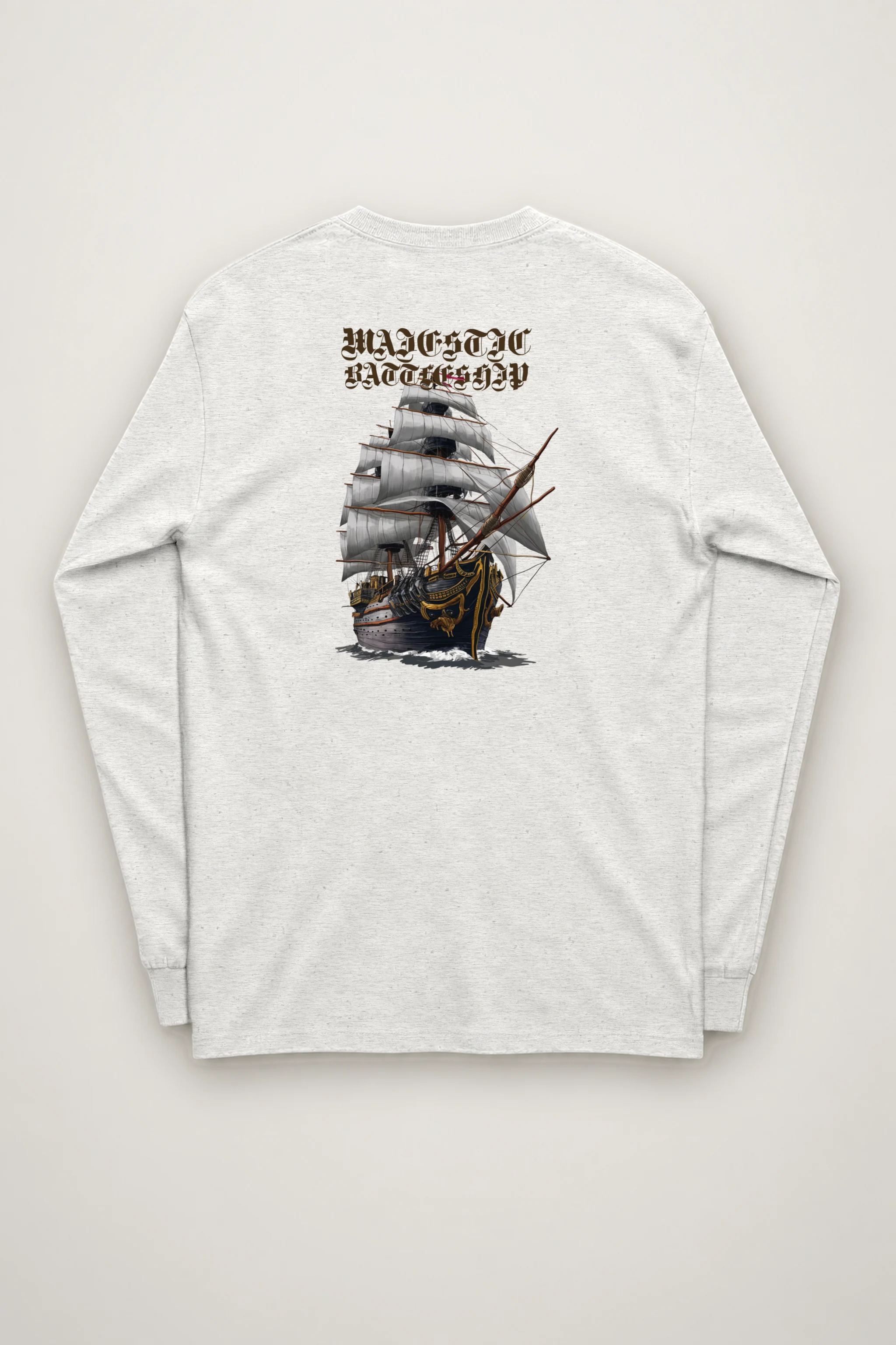 "Majestic Battleship" Unisex Longsleeve T-shirt