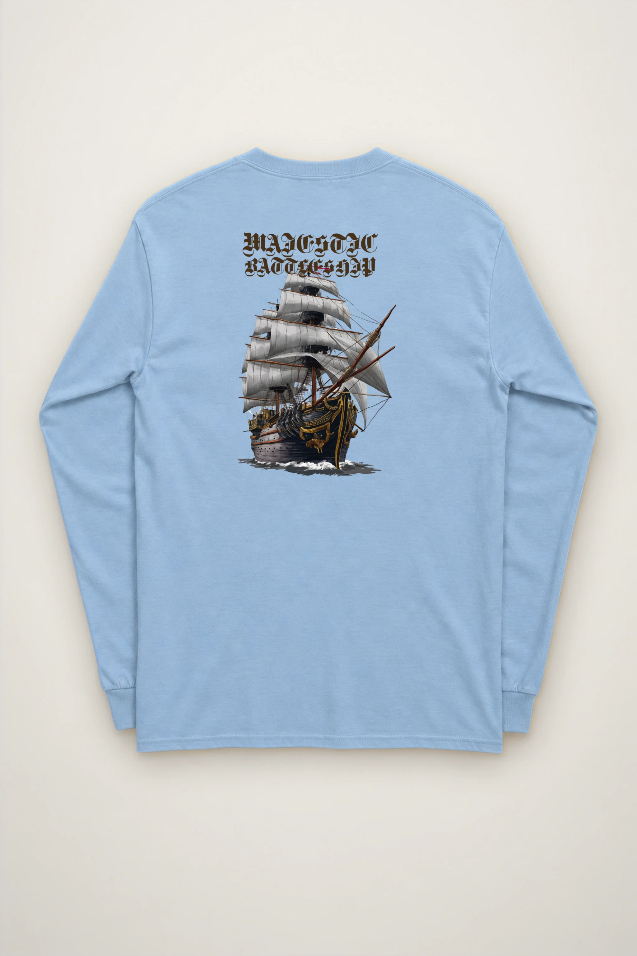 "Majestic Battleship" Unisex Longsleeve T-shirt