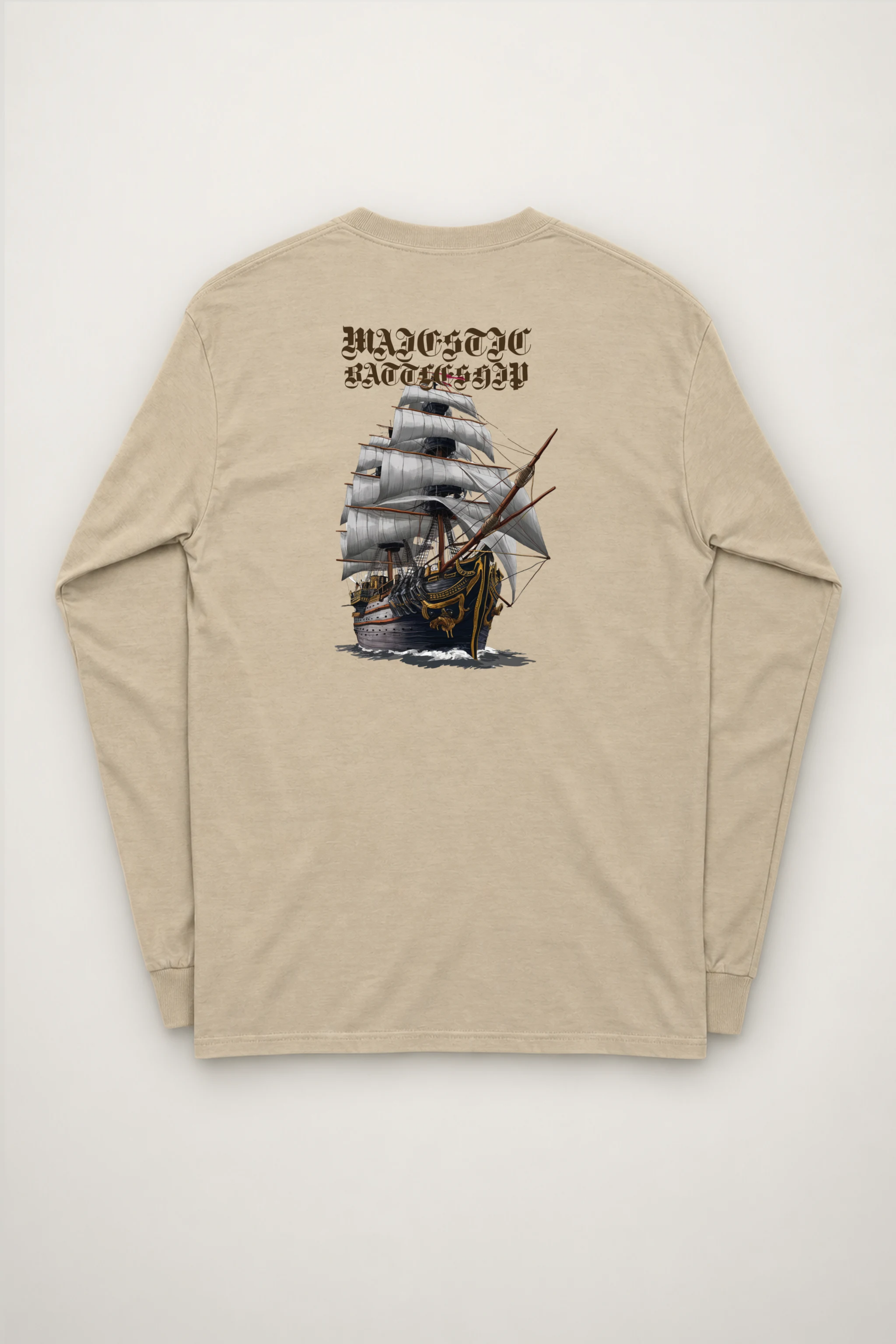 "Majestic Battleship" Unisex Longsleeve T-shirt