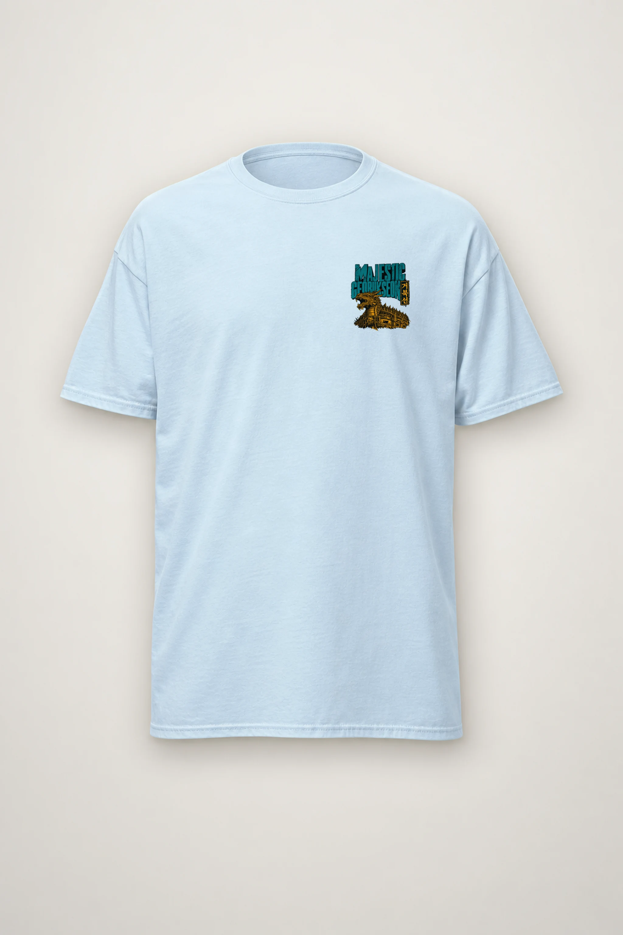 "Majestic Geobukseon · Admiral Yi Sun-sin 이순신" Heavyweight Unisex Crewneck T-shirt