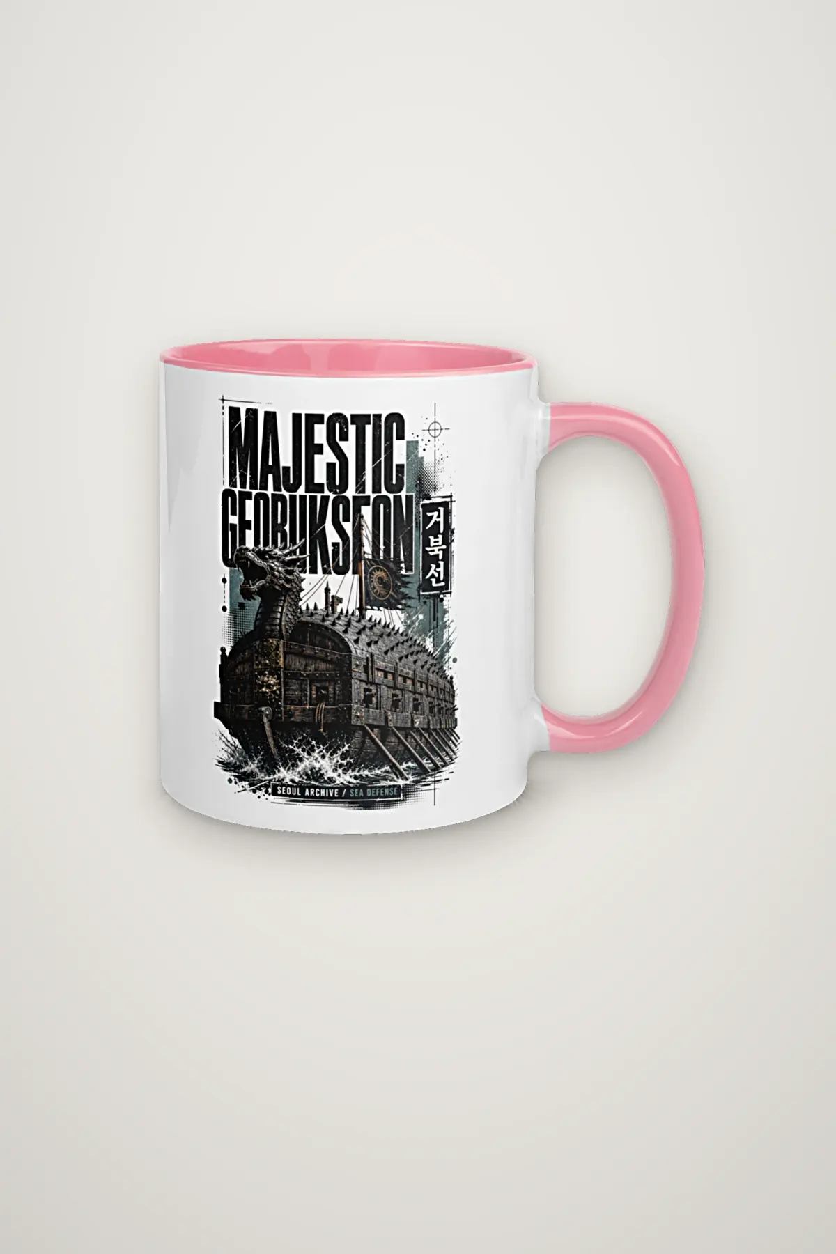 "Majestic Geobukseon Sea Defense" 11oz Ceramic Mug