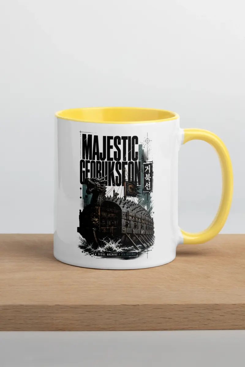 "Majestic Geobukseon Sea Defense" 11oz Ceramic Mug